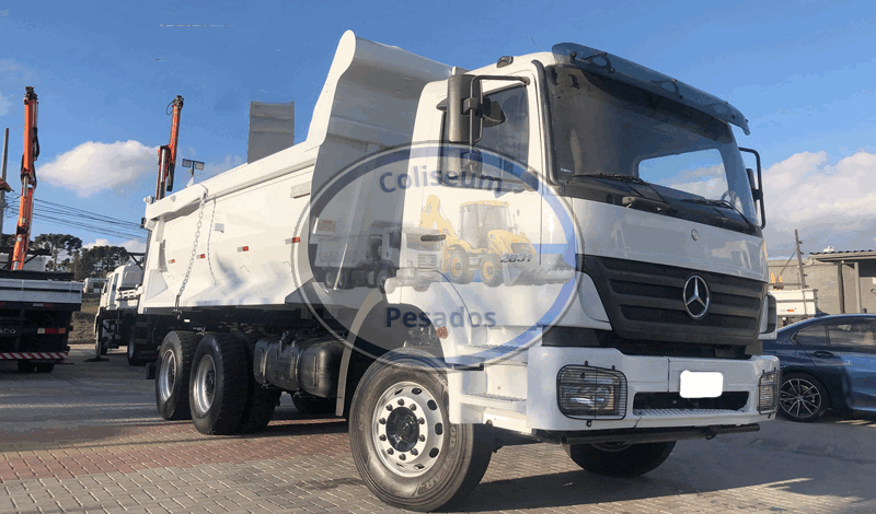 MERCEDES BENZ MB2831 2011 – 6X4 – CAÇAMBA ROSSETTI 14M³